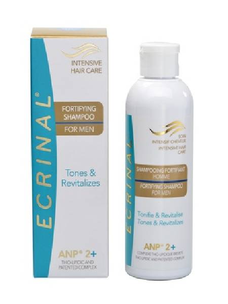 Ecrinal Shampoo ANP 2+ For Men<br> شامپۆی تایبەت بە هەڵوەرینی قژی پیاوان